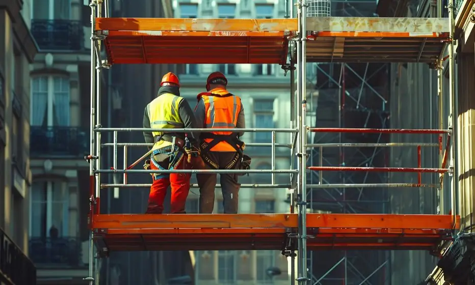 Arnés de seguridad en plataforma elevadora - Formación Madrid