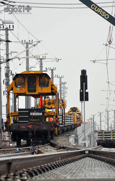 Curso de construcción y mantenimiento de vías férreas 6 horas